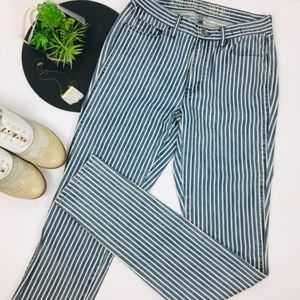 Madewell striped jeans